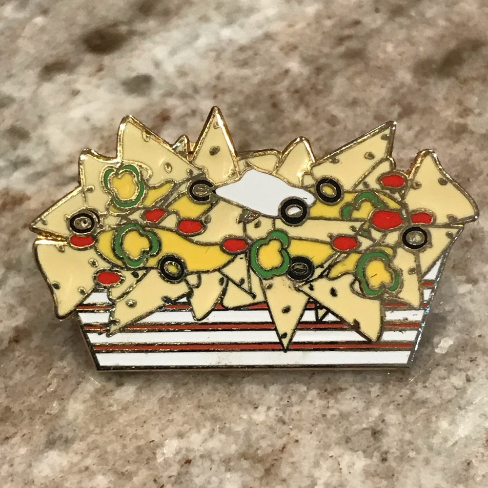 Nacho chips pin
